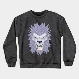 Blue Werewolf Crewneck Sweatshirt